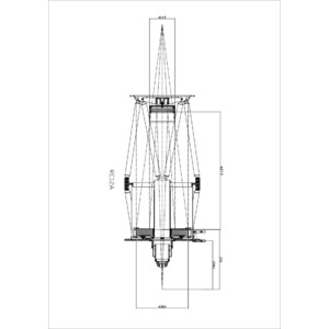 Omegon Specchi principali 12'' F/8 Ritchey-Chrétien mirror set