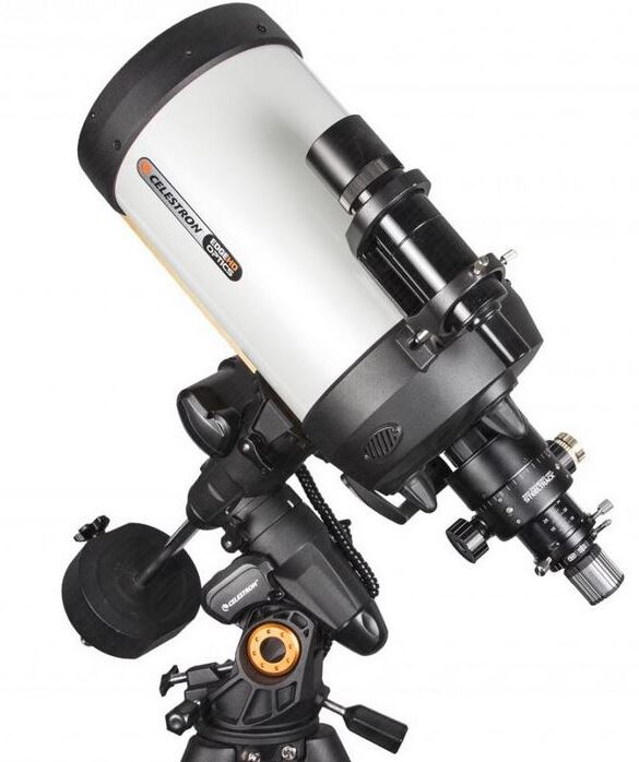 Okularauszug Diamond Steeltrack an einem Celestron EdgeHD