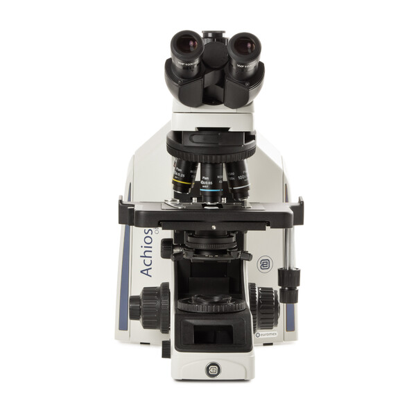 Euromex Microscopio Achios-X Observer, AX.1152-PLi, trino, EWF 10x/22 mm, plan PLi 4/10/S40/S100x oil IOS, 3 W NeoLED™