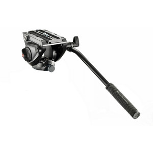 Manfrotto Testa video fluida MVH500AH, a base piatta