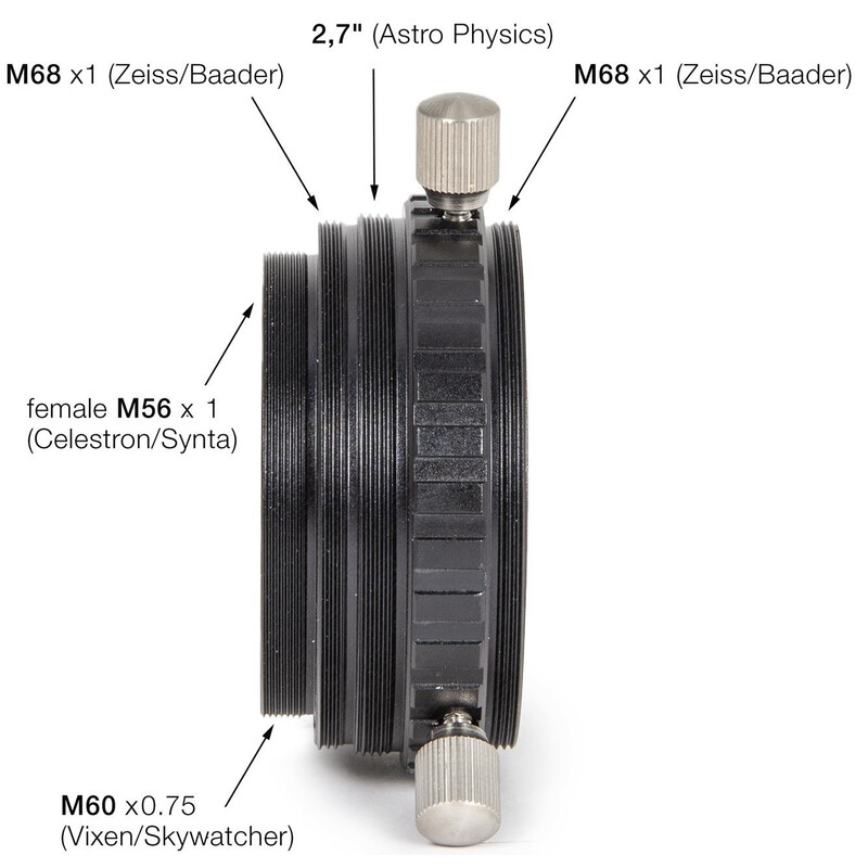 Baader Adapter Adattatore 2'' 'Four-in-One' M68/2"/M68