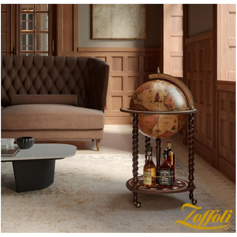 Zoffoli living Globo bar Explora Honey Brown 40cm